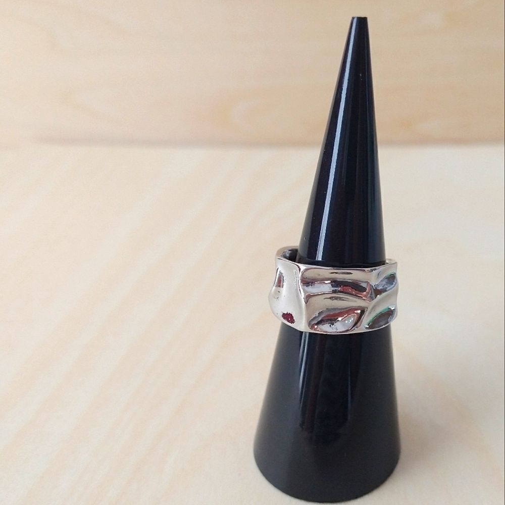3/$25 Irregular Silver Ring - Picture 2 of 5